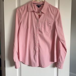 Tommy Hilfiger Pink Collard Shirt